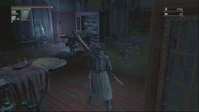 You will find a chest in the room at the end of the corridor. - Iosefkas Clinic - after defeating Vicar Amelia | Walkthrough - Walkthrough - Bloodborne Game Guide & Walkthrough