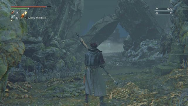 The path leading to the bosses. - Forbidden Woods | Walkthrough - Walkthrough - Bloodborne Game Guide & Walkthrough