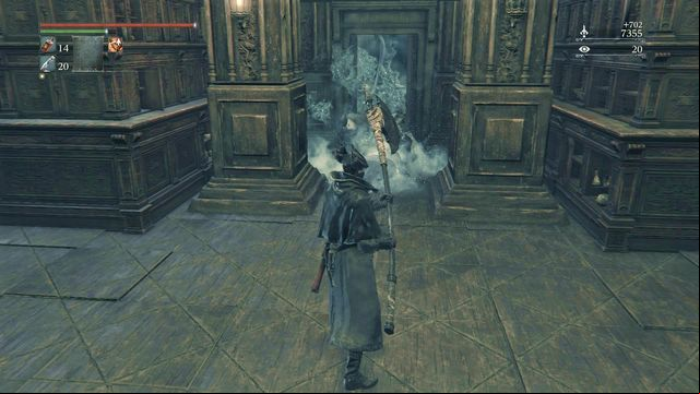 Keep the opponents at the door, which makes them easier to defeat. - How to obtain blood vials, blood echoes and quicksilver bullets, the easy way in Bloodborne? - FAQ - Bloodborne Game Guide & Walkthrough