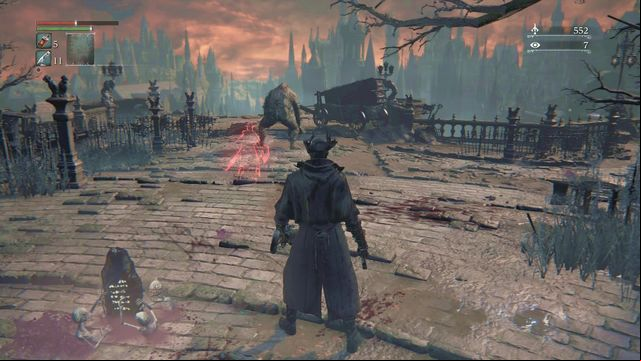 Watching ghosts of the dead players allows you to avoid making their mistakes - Multiplayer | Weapons and armor - Basics - Bloodborne Game Guide & Walkthrough