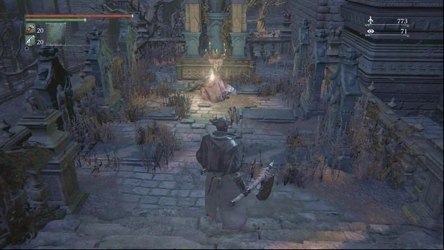 The man in this quest commits suicide. There is nothing left for you but go search for his corpse. - Alfred | Side quests - Side quests - Bloodborne Game Guide & Walkthrough