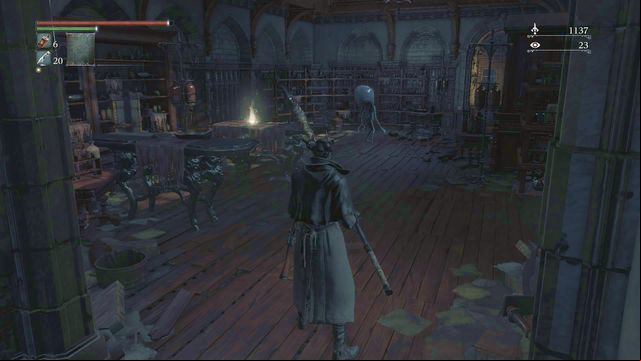 Invitation can be found at the place where you begin, ahead from the window entrance. - How to get to the Forsaken Castle Cainhurst in Bloodborne? | FAQ - FAQ - Bloodborne Game Guide & Walkthrough