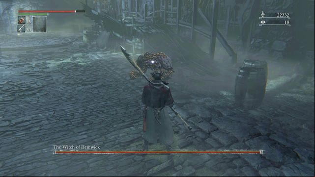 Witch of Hemwick must be defeated in order to activate the possibility to travel to Castle Cainhurst. - How to get to the Forsaken Castle Cainhurst in Bloodborne? | FAQ - FAQ - Bloodborne Game Guide & Walkthrough