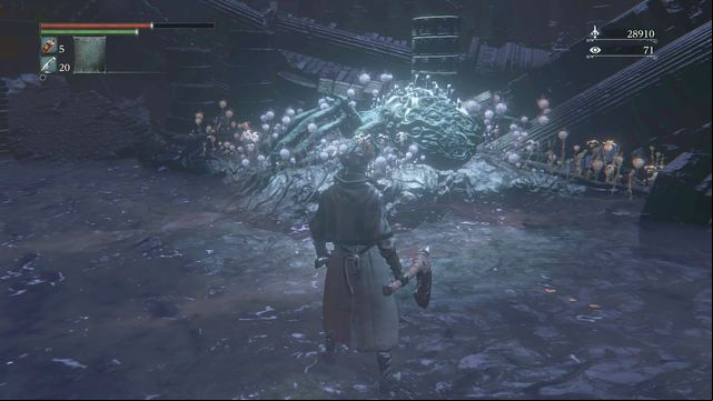 Altar that will resurrect the Queen of the Vilebloods, Annalise - Upper Cathedral Ward | Walkthrough - Walkthrough - Bloodborne Game Guide & Walkthrough