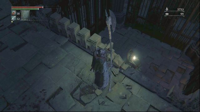 Near the body you will find the key you need. - How to unlock the door to Upper Cathedral Ward in Bloodborne? | FAQ - FAQ - Bloodborne Game Guide & Walkthrough