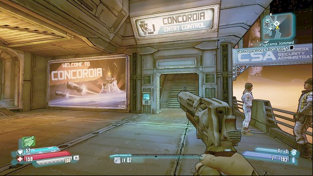 Follow custom claptrap and you will find a crate to collect moonstones from - Systems Jammed - Main missions - Borderlands: The Pre-Sequel! - Game Guide and Walkthrough