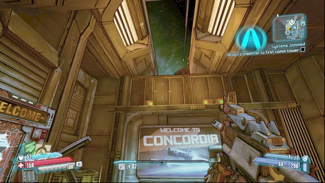 Reach the location shown in the above screenshot and, thanks to this, you will get to the rooftops - Systems Jammed - Main missions - Borderlands: The Pre-Sequel! - Game Guide and Walkthrough