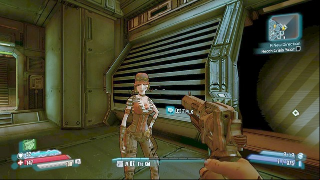You receive the New Direction main mission from Moxxi, right after you have completed Systems Jammed - A New Direction - Main missions - Borderlands: The Pre-Sequel! - Game Guide and Walkthrough