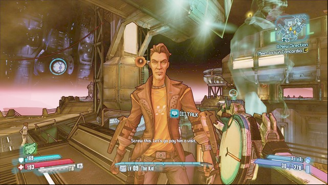 Return to Concordia, now, and talk to Jack - A New Direction - Main missions - Borderlands: The Pre-Sequel! - Game Guide and Walkthrough
