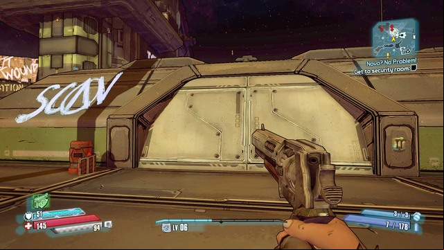 Reach the location shown on the map and use the lever on the right to open the door - Nova? No Problem! - Side missions - Serenitys Waste - Borderlands: The Pre-Sequel! - Game Guide and Walkthrough