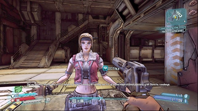 Go to Janey and take the mission - Land Among the Stars - Side missions - Serenitys Waste - Borderlands: The Pre-Sequel! - Game Guide and Walkthrough