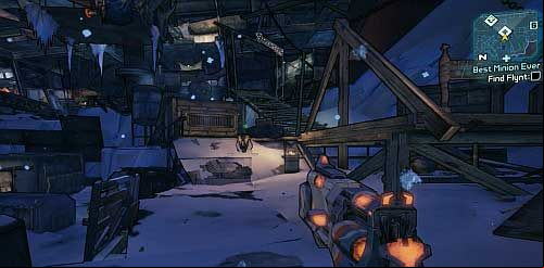 Following the Claptrap, you will reach a staircase from the above screenshot - Best Minion Ever - p. 2 | Main missions walkthrough for Borderlands 2 - Main missions - Borderlands 2 Game Guide