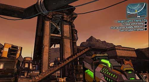 Fast Travel will unfortunately turn out to be broken - Bright Lights, Flying City | Main missions walkthrough for Borderlands 2 - Main missions - Borderlands 2 Game Guide