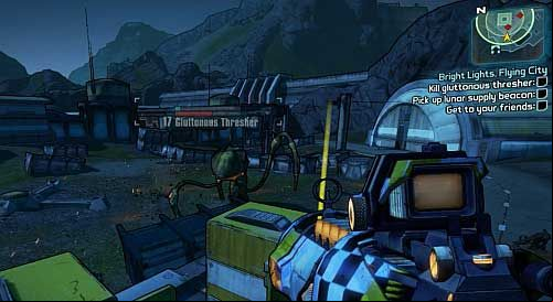 From time to time, Robots will the battle - Bright Lights, Flying City | Main missions walkthrough for Borderlands 2 - Main missions - Borderlands 2 Game Guide