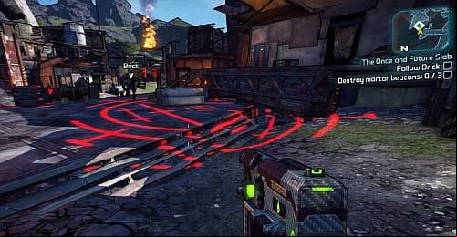 Head out through the door which Brick will open - The Once and Future Slab | Main missions walkthrough for Borderlands 2 - Main missions - Borderlands 2 Game Guide