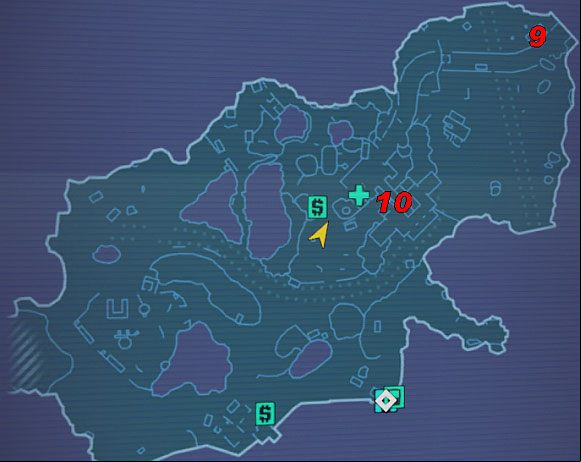 9) Elevator/Saturn - Data Mining | Main missions walkthrough for Borderlands 2 - Main missions - Borderlands 2 Game Guide