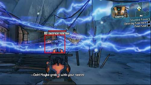 Here you will once again have to eliminate all the Bandits - Shielded Favors | Southern Shelf side missions in Borderlands 2 - Southern Shelf - Borderlands 2 Game Guide