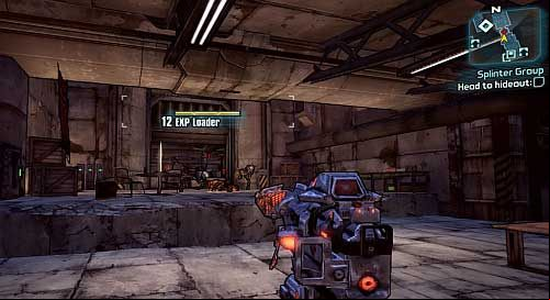 If youre visiting this area after completing A Dam Fine Rescue, theres a chance you will come across a Robot from the above screenshot, which will explode and kill two Bandits - Splinter Group | Sanctuary side missions in Borderlands 2 - Sanctuary - Borderlands 2 Game Guide