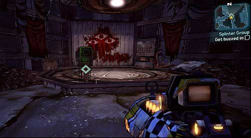 Keep heading onwards and eliminating enemies until you reach a hatch shown above - Splinter Group | Sanctuary side missions in Borderlands 2 - Sanctuary - Borderlands 2 Game Guide