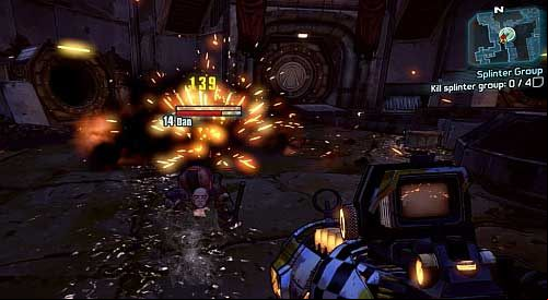 You will have to face four Mutant leaders one after another - Splinter Group | Sanctuary side missions in Borderlands 2 - Sanctuary - Borderlands 2 Game Guide