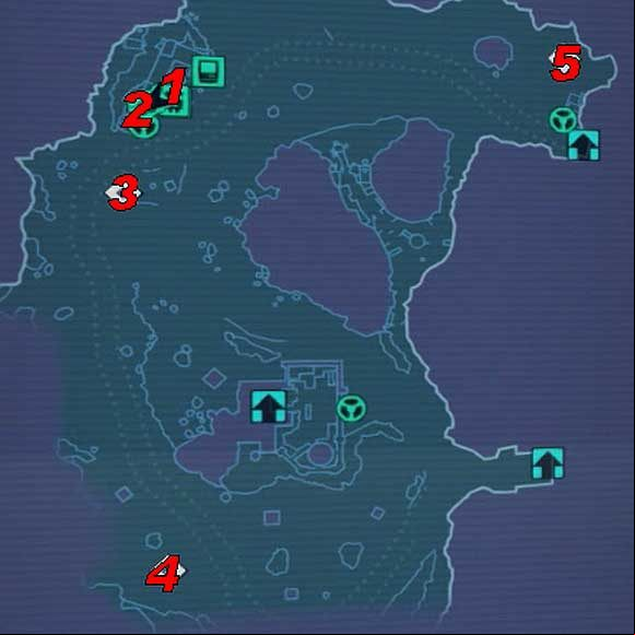 1) Bounty board - No Vacancy | Three Horns Valley side missions in Borderlands 2 - Three Horns Valley - Borderlands 2 Game Guide