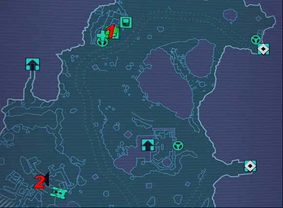 1) Bounty board - Neither Rain nor Sleet nor Skags | Three Horns Valley missions in Borderlands 2 - Three Horns Valley - Borderlands 2 Game Guide