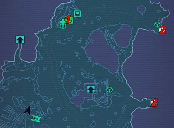 1) Bounty board - The Ice Man Cometh | Three Horns Valley side missions in Borderlands 2 - Three Horns Valley - Borderlands 2 Game Guide