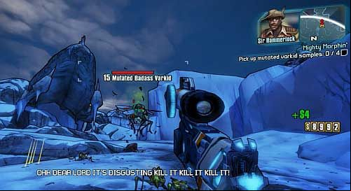 The Varkid will then transform itself into a Mutated Badass Varkid - Mighty Morphin | Sanctuary part 2 side missions in Borderlands 2 - Sanctuary part 2 - Borderlands 2 Game Guide