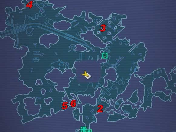 2) ECHO Recorder 1 - Perfectly Peaceful | Sanctuary part 2 side missions in Borderlands 2 - Sanctuary part 2 - Borderlands 2 Game Guide