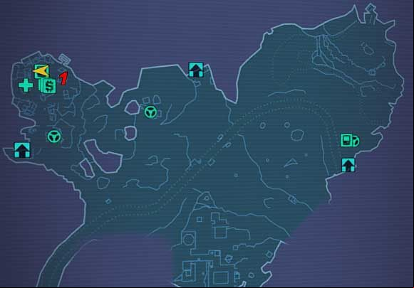 1) Karima - The Overlooked: This Is Only a Test | The Highlands missions in Borderlands 2 - The Highlands - Borderlands 2 Game Guide