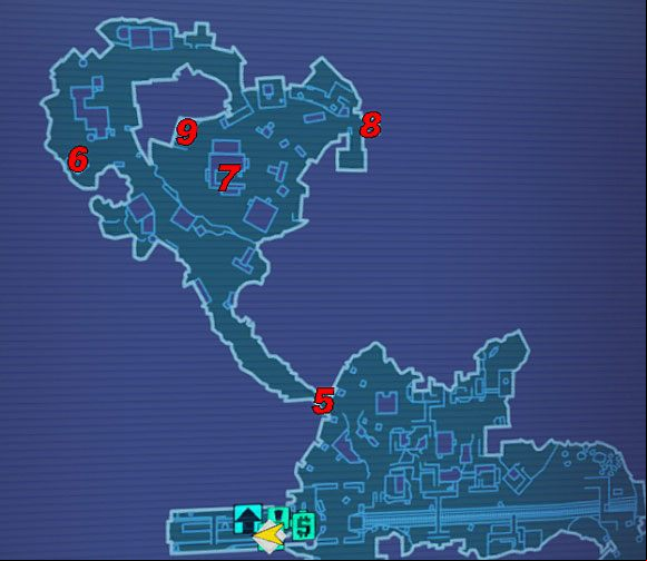 5) Tunnel - The Bane | Sanctuary part 3 side missions in Borderlands 2 - Sanctuary part 3 - Borderlands 2 Game Guide