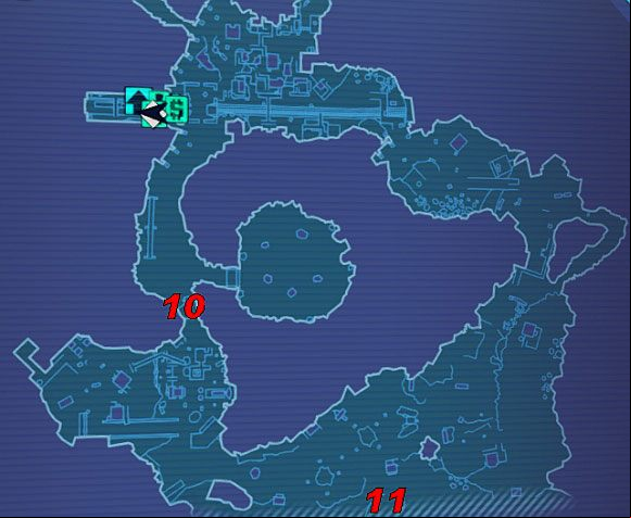 10) Elevator - The Bane | Sanctuary part 3 side missions in Borderlands 2 - Sanctuary part 3 - Borderlands 2 Game Guide