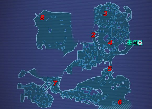 2) Path - Capture the Flags | Sanctuary part 3 side missions in Borderlands 2 - Sanctuary part 3 - Borderlands 2 Game Guide