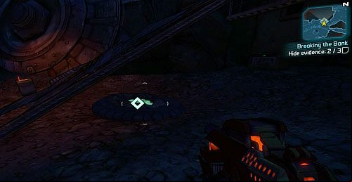 After robbing the bank, you will have to hide your loot - Breaking the Bank | Lynchwood side missions in Borderlands 2 - Lynchwood - Borderlands 2 Game Guide