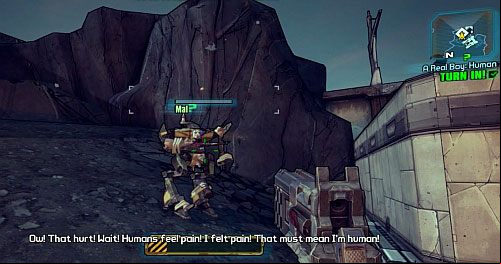 The last thing to do is fight with Mal - A Real Boy: Clothes Make the Man, Face Time, Human | Eridium Blight - Eridium Blight - Borderlands 2 Game Guide