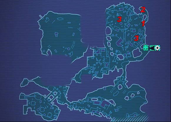 1) age - The Lost Treasure | Sawtooth Cauldron side missions in Borderlands 2 - Sawtooth Cauldron - Borderlands 2 Game Guide