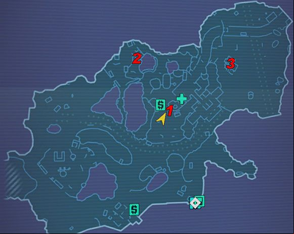 1) Bounty Board - Get to Know Jack | Arid Nexus Badlands side missions in Borderlands 2 - Arid Nexus Badlands - Borderlands 2 Game Guide