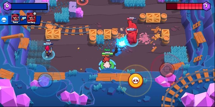 After launching a super attack, Nita summons a Big Bear to chase and destroy enemies - Nita | Characters in Brawl Stars - Character list - Brawl Stars Guide