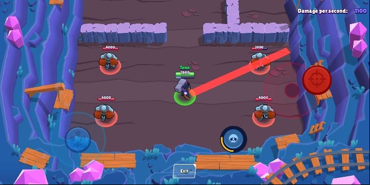 Brock fires a volley of nine missiles over a large area, dealing less damage than his default attack - Brock | Characters in Brawl Stars - Character list - Brawl Stars Guide