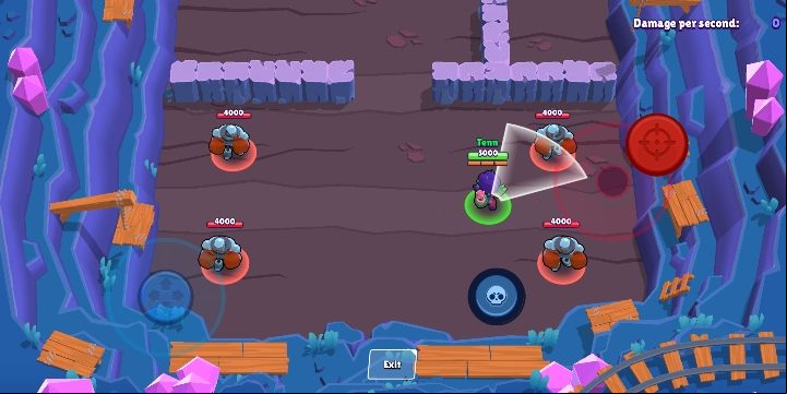 Rosa performs three strikes in a wide arc, has a short distance - Rosa | Characters in Brawl Stars - Character list - Brawl Stars Guide