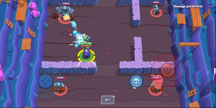 When Rico uses his super, he shoots large and long-range bouncing bullets that can continue to travel after hitting an enemy - Rico | Characters in Brawl Stars - Character list - Brawl Stars Guide