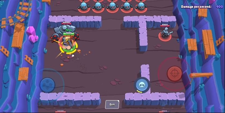 Darryl rolls very fast for a short distance, bouncing off the walls and hitting anything that gets in his way - Darryl | Characters in Brawl Stars - Character list - Brawl Stars Guide