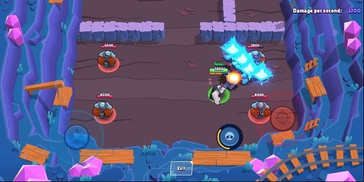 Frank hits the ground with his hammer, creating a shock wave that can attack multiple enemies at once - Frank | Characters in Brawl Stars - Character list - Brawl Stars Guide