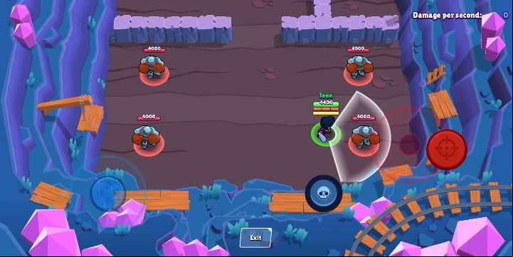 Bibi swings her bat, hitting the nearest opponents - Bibi | Characters in Brawl Stars - Character list - Brawl Stars Guide