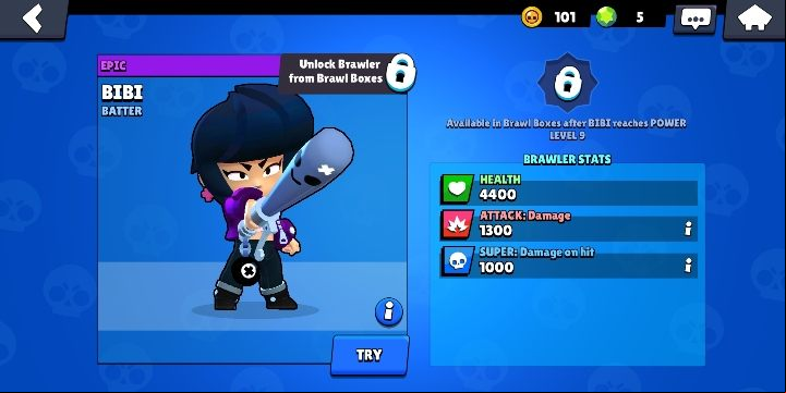 Leon can be obtained from boxes - Bibi | Characters in Brawl Stars - Character list - Brawl Stars Guide