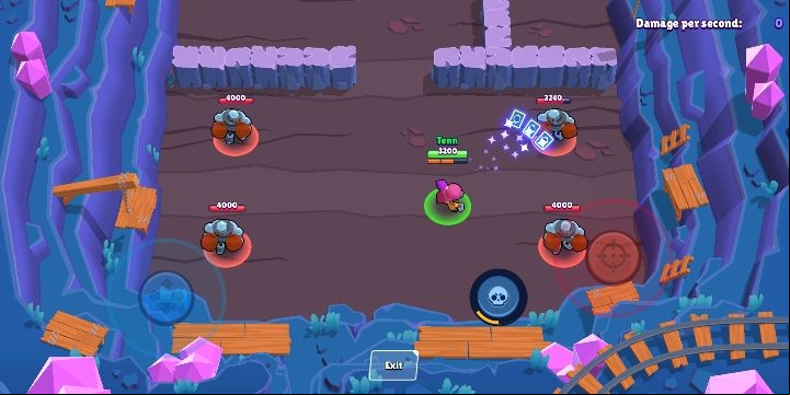 Tara throws three cards at the same time, which can go through the enemy - Tara | Characters in Brawl Stars - Character list - Brawl Stars Guide