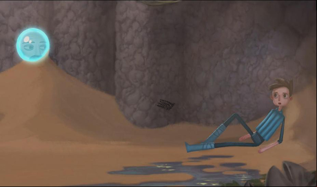 Talk to the orb - Village - Chapter 2 - Shay - Broken Age - Game Guide and Walkthrough