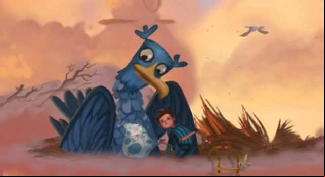 Crack the egg - Kingdom of Clouds - Chapter 2 - Shay - Broken Age - Game Guide and Walkthrough
