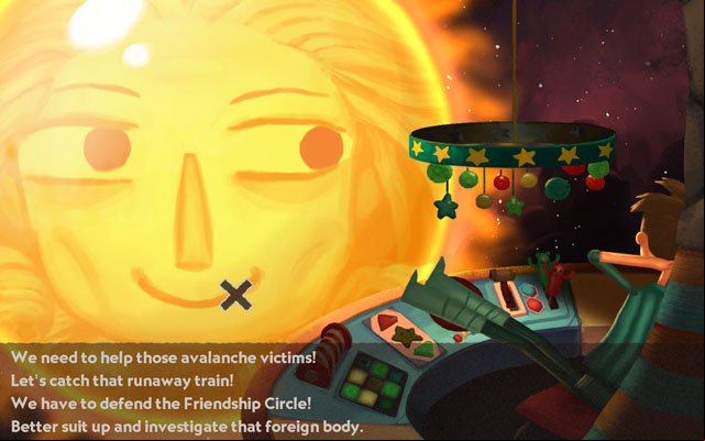 The ship command center - First missions - Chapter 1 - Shay - Broken Age - Game Guide and Walkthrough