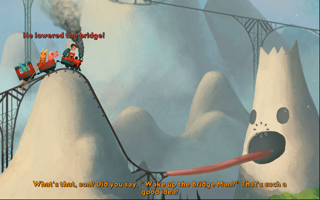 Activate the bridge - First missions - Chapter 1 - Shay - Broken Age - Game Guide and Walkthrough